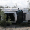 Sufre aparatosa volcadura en carretera Allende-Villa Unión