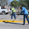 Continúan labores de limpieza y pintura en bulevar Mondragón