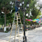 Realizan tareas de mantenimiento en la plaza Melchor Ocampo de Zaragoza