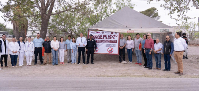 Dan arranque a operativo Semana Santa Segura en Allende