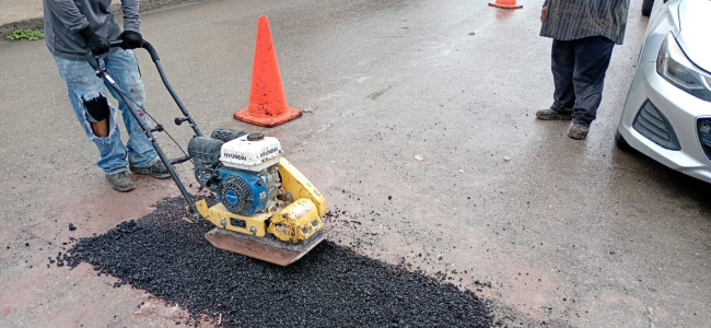 Mejoran movilidad en Allende con acciones de bacheo