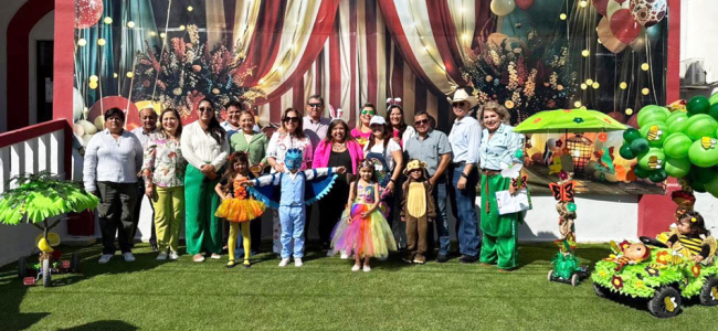 Realizan exitoso Desfile de Primavera en Allende