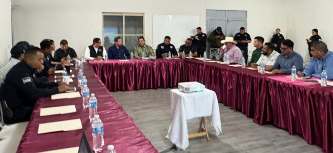 Realizan en Allende reunión regional de mandos operativos