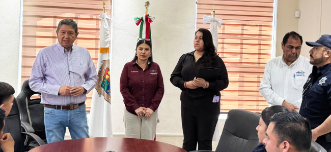 Reconocen a elementos de Seguridad Pública por su labor y compromiso en Allende