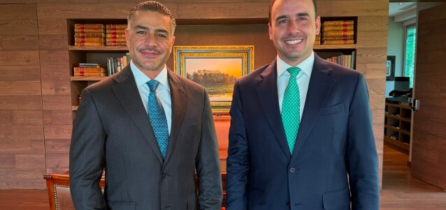 Se reúnen Manolo Jiménez y García Harfuch para seguir coordinando seguridad