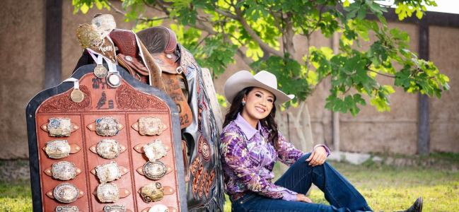 Salma Valdez Pérez representará a Morelos en el Mundial de Rodeo