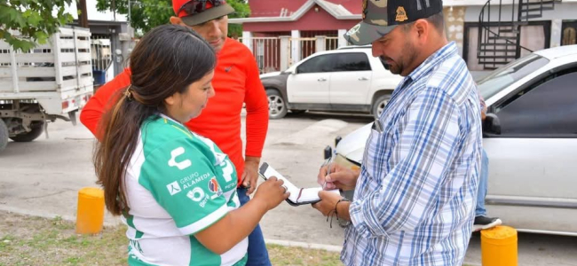 Anuncia Iván Ochoa mejoras en colonias Bosque y La Ribera