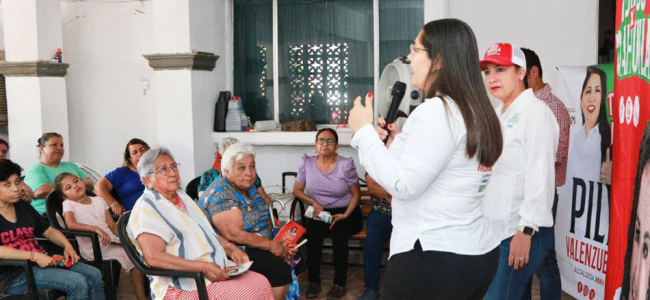 Se compromete Pily Valenzuela a mantener servicios básicos de calidad