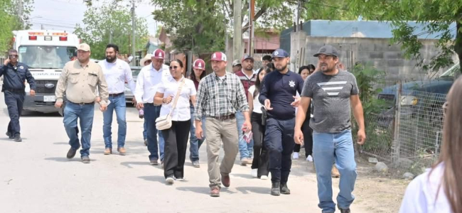 Encabeza alcalde Iván Ochoa recorrido y atención integral en la Lázaro Cárdenas