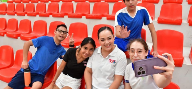Fortalecen inclusión con convivencia deportiva