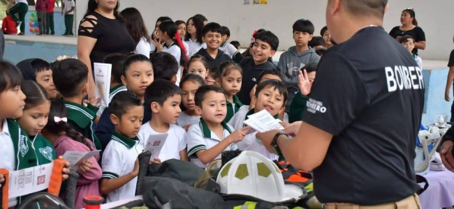 Realizan Feria del Buen Trato en primaria de Nava