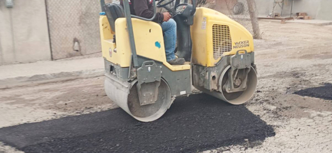 Redoblan acciones de bacheo para mejoramiento de vialidades