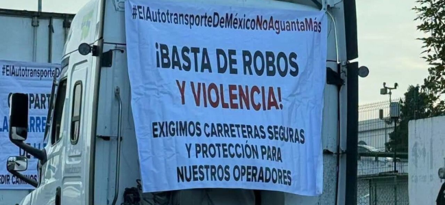 Se suman transportistas de Coahuila a paro nacional por inseguridad