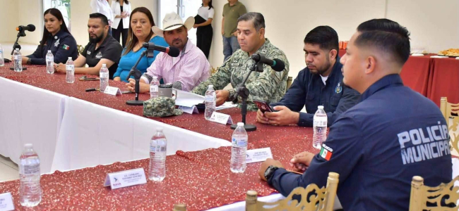 Reafirman trabajo coordinado en reunión regional de Seguridad