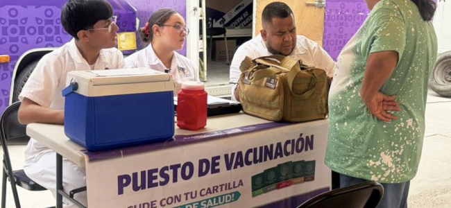 Con éxito realizan Brigada de Salud en colonia Oriente