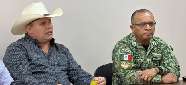 Encabeza Mario González reunión mensual de seguridad