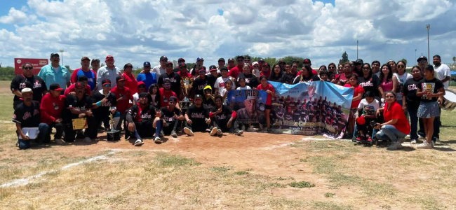 Equipo La Tribu de Villa Unión se corona campeón de la Liga Intermunicipal de Beisbol