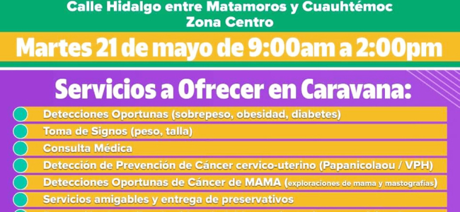 Llegará a Villa Unión la Caravana de la Salud este martes