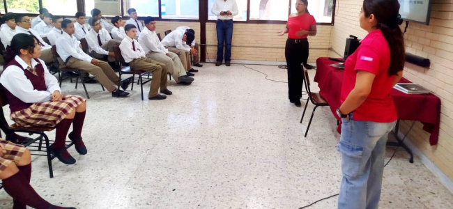Promueven convivencia libre de violencia entre estudiantes