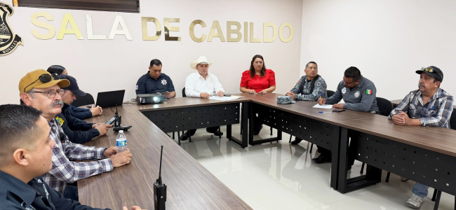 En Villa Unión se sigue fortaleciendo la seguridad