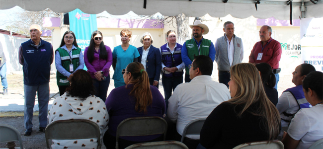 Acercan servicios con Brigada de la Salud en Zaragoza