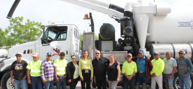 Adquiere Zaragoza unidad Vactor para mantenimiento de drenaje