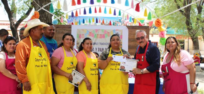 Con éxito realizan concurso de fritada y pan de maíz en Zaragoza
