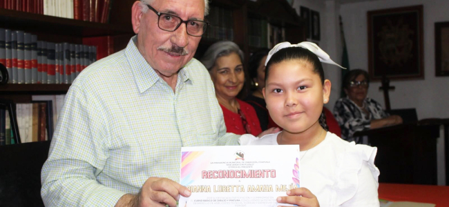 Finaliza curso de dibujo y pintura en el museo Ernesto Julio Teissier