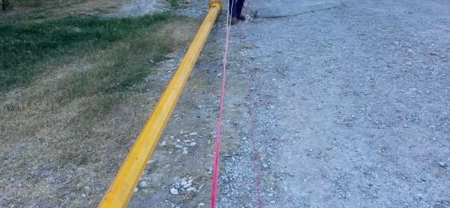 Mejoran iluminación en la entrada sur del municipio