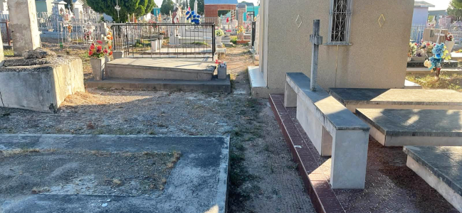 Redoblan limpieza en el panteón municipal de Zaragoza