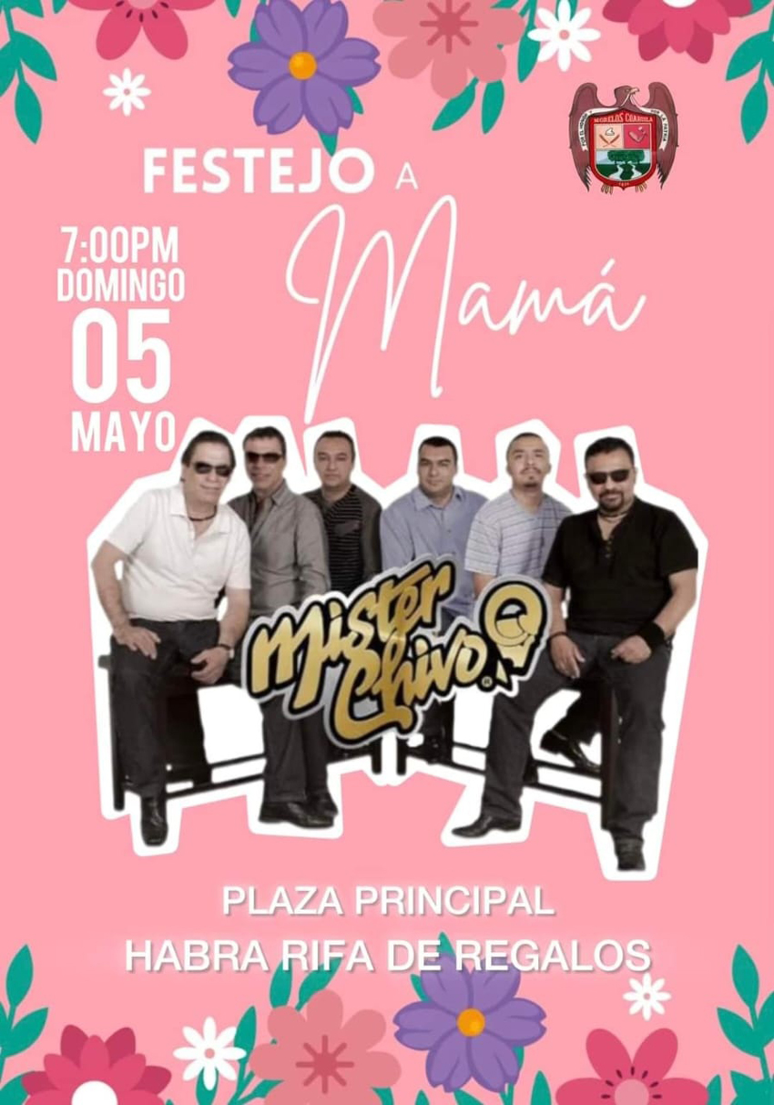 Con Mister Chivo y atractiva rifa festejarán a mamá en Morelos